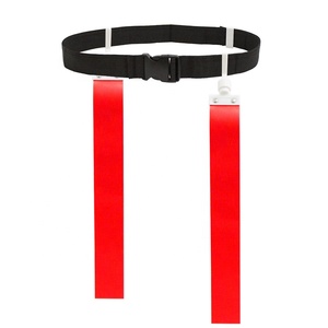 เข็มขัดธงรักบี้โลโก้แบบกำหนดเอง ปรับความยาวได้ พร้อมถุงลม PVC สำหรับเด็ก/เยาวชน/ผู้ใหญ่ รุ่นฝึกซ้อมกีฬา AA-ZT-628 - Product Image 1