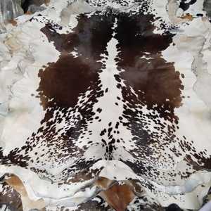 Genuine Cow Skin <b>Leather</b> Full Pelt Quilted Varsity <b>Jacket</b> Animal Pattern 100% Polyester Filling Nylon Shell One Whole <b>Leather</b> - Product Image 5