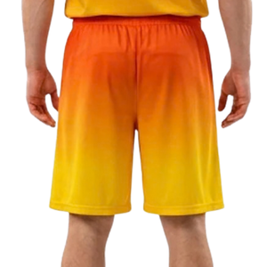 Ensemble short et maillot de basket personnalisé dégradé pour homme, sans manches, col en V, uniforme d'équipe, nom et numéro personnalisés, pour club et match, 100% personnalisable - Product Image 6
