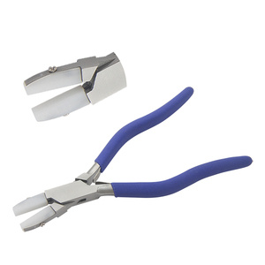 170mm Stainless Steel Flat Nose Plier Nylon Jaw Spring Matt <b>Foam</b> Handles Crimping Circlip Fishing Jewelry Making DIY <b>Crafting</b> - Product Image 1