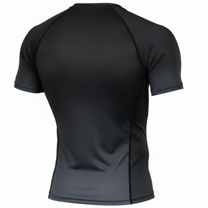 Camiseta de compresión sublimada personalizada para hombres, mujeres y niños, para entrenamiento de MMA, BJJ, Jiu Jitsu No Gi, duradera, al por mayor. - Product Image 2