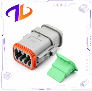 DT06-08SA-E008 ตัวเชื่อมต่อแบบกันน้ำสำหรับยานยนต์ 8 ขา แบบตัวเมีย รุ่น DT ซีรีส์ ฝาครอบยาว - Product Image 3