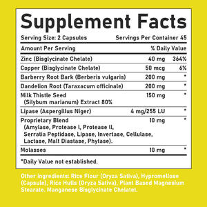Cápsulas para la Desintoxicación del Hígado, Suplemento Nutricional Antioxidante de Alta Calidad para el Apoyo Hepático - Product Image 3