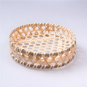 Cestas de bambú hechas a mano, accesorios de cocina más vendidos, cestas para almacenar frutas, cebollas y bocadillos. - Product Image 6