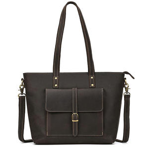 Bolso de Moda para Mujer en Cuero PU Genuino Personalizado – Bolso de Hombro y Compras Portátil con Bolsillo para Laptop para Uso Diario - Product Image 6