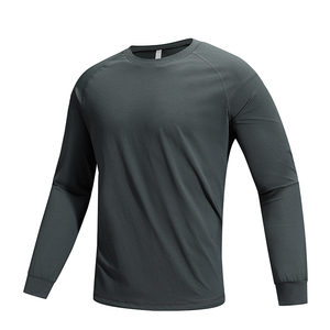 Camiseta de Compresión Deportiva Personalizada para Hombre, de Secado Rápido, Estilo Urbano, con Estampado Sólido, Estilo Casual, Impresión Serigráfica - Product Image 6