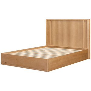 High Quality Wooden <b>Bed</b> <b>Frame</b> Platform <b>Bed</b> With Slatted Base Modern Bedroom Furniture OEM ODM Available - Product Image 1