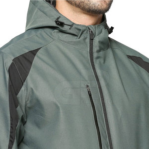 Veste de golf pour homme de qualité supérieure, coupe-vent, légère, résistante à l'eau, respirante, fermeture éclair intégrale, vêtements de sport d'extérieur, entraînement, performance - Product Image 6