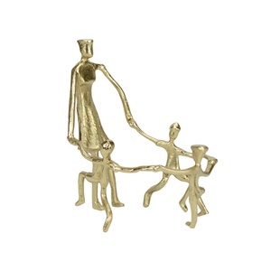 Figura Decorativa Familiar Hecha a Mano, Escultura Artística, Adorno de Mesa para Sala de Estar, Decoración del Hogar, Actualización Diaria - Product Image 3