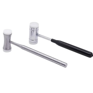 Marteau à os dentaire double tête en nylon et acier inoxydable, instrument de dentiste autoclavable, outil chirurgical d'extraction osseuse (1 pièce) - Product Image 3
