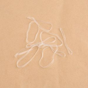 Coleteros TIETYP, Bandas Elásticas de Goma de Color Sólido, Minimalistas y Modernas para Uso Diario, Paquete para Mujer, Empaquetado en Cartón, Hecho en Corea - Product Image 3