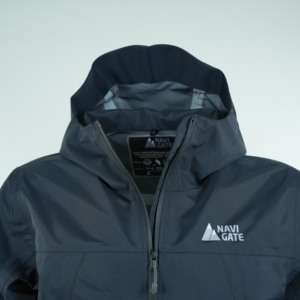 Chaqueta dura informal de alta calidad para hombre para senderismo actividades al aire libre impermeable todas las estaciones logotipo frontal estilo fino - Product Image 3
