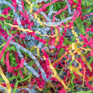 Set di Nastri Decorativi in Carta Ondulata per Natale, Compleanni, Feste di Fidanzamento, per Damigelle, Confezioni Regalo/Scatole Artigianali - Product Image 1