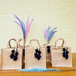 Handmade Handicraft Handloom Jute Tote <b>Bag</b> for Women Jute Shopping <b>Bag</b> <b>Medium</b> <b>Size</b> Rope Handle Grocery Tote <b>Bag</b> for Women - Product Image 1