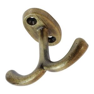 Premium Brass <b>Wall</b> <b>Hooks</b> Decorative Heavy Duty Antique Finish Coat Hat <b>Key</b> Holder Rack Home Entryway - Product Image 3