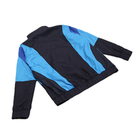 Coupe-vent de football à capuche avec demi-fermeture éclair sur le devant, imprimé camouflage numérique personnalisé, patchwork, imperméable et respirant, pull d'hiver