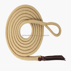 Longe pour chevaux personnalisée, prix usine, en coton ou PP, légère, en nylon, avec mousqueton anti-panique - Product Image 5