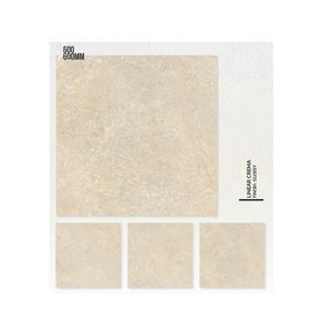 Carreau de porcelaine de style européen moderne de 600x600mm en céramique émaillée pour le sol en brique réfractaire de salon - Product Image 4