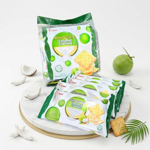 เครื่องกะเทาะเปลือกมะพร้าว220กรัมขนมขบเคี้ยวสี่เหลี่ยมแสนหวาน - Product Image 1