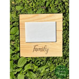 Custom Wood <b>Picture</b> <b>Frame</b> Engraved Paw Print Desktop Photo <b>Frame</b> Solid Beech Wood Portrait Holder <b>Personalized</b> Pet Lover Gift - Product Image 2