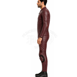 Combinaison de moto en cuir pour homme, imperméable, légère, pour une conduite confortable, les voyages et les aventures en plein air - Product Image 6