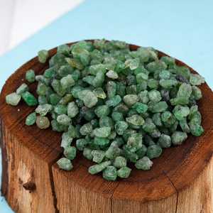 50 Piezas de Granate Tsavorita Verde Natural de 6-8MM, Seleccionadas a Mano, Gemas Sueltas en Bruto, Cristales Reales para Joyería - Product Image 3
