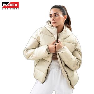 Chaqueta de Invierno Acolchada Ligera, Abrigo Aislante, Chaqueta de Moda para Exteriores Cálida para Mujer - Product Image 4