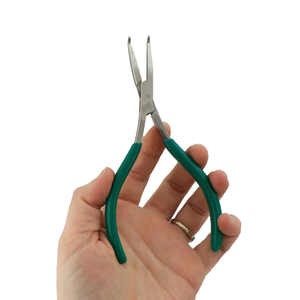 Pince à bec courbé à 90 degrés Micro Slim, outil de précision pour la mise en forme de fils de bijouterie, ZetomedPro - Product Image 4