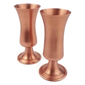 Verre à eau en cuivre de qualité supérieure, robuste, couleur unie, article personnalisé, leader du marché - Product Image 1