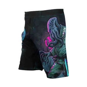 Shorts de boxe de haute qualité pour hommes, ultra confortables, flexibles et durables, pour entraînement de Muay Thai et de combat. - Product Image 5