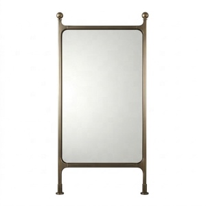 Espejo de pie arqueado moderno, clásico, sencillo y personalizado para sala de estar, oficina o dormitorio - Product Image 4