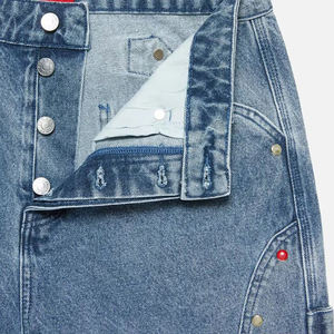 Nouvelle Arrivée Tendance : Short en Jean Homme d'Été avec Design Unique, Style Urbain, Pantalon de Haute Qualité, Short en Jean Homme Orné de Strass - Product Image 5