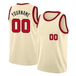 เสื้อบาสเก็ตบอลโพลีเอสเตอร์ 100% ระบายอากาศได้ดีสำหรับผู้ใหญ่ ขายส่ง ปรับแต่งชื่อทีมและหมายเลขได้ พิมพ์ลายแบบซับลิเมชั่น คุณภาพสูง - Product Image 1