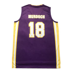 Maillot de basket respirant à manches courtes, uniformes personnalisés pour hommes, maillot de basket réversible 100% polyester personnalisable - Product Image 6