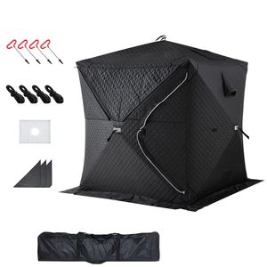 Tenda Sauna a Vapore Portatile per 4 Persone, Resistente in Tessuto Oxford, Facile da Montare, in Acciaio al Carbonio per Campeggio - Product Image 1