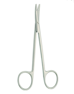 <b>Top</b> Quality OEM Stainless Steel Littler Plastic Surgery Scissors 12cm Curved Surgical Instruments Medical <b>Tools</b> Cheap price - Product Image 3