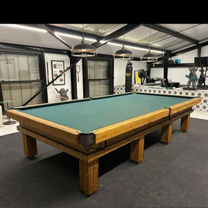 Table de billard en bois massif de qualité supérieure avec design personnalisable pour une utilisation intérieure de luxe à domicile - Product Image 6