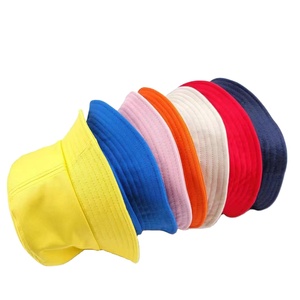 ขายร้อนหมวกผ้าใบผ้าฝ้ายสีทึบสำหรับทุกเพศลำลองฤดูใบไม้ผลิฤดูร้อนผู้ใหญ่ขนาด 56-58 ซม. - Product Image 5