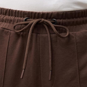 2026 Men's Cotton Sweatpants Elastic Waist Casual Loose Fit With Side Pockets Dark <b>Brown</b> Autumn Wear <b>Jogger</b> Pants For sale - Product Image 6
