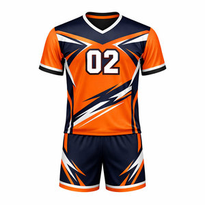 Uniforme de Fútbol de Alta Calidad, Ropa de Equipo Personalizada en Color y Talla, Uniforme de Fútbol de Material Duradero - Product Image 1
