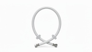 Manguera de Grasa Trenzada Blanca con Conexiones de Latón de 1/2 de Diámetro Interior, Diseño Moderno y Flexible, 300 psi, Lubricación para Motor de Camión, 3 Años de Garantía - Product Image 3