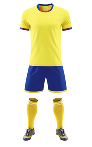 Ensemble de football pour hommes, maillot de football professionnel à manches courtes, short respirant, uniforme de match d'équipe pour l'entraînement et la compétition de football - Product Image 2