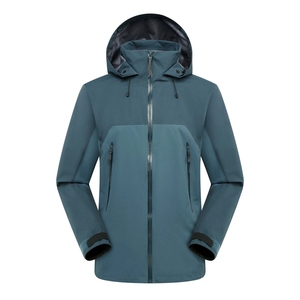 Custom Softshell Jacket Men Premium Outdoor Jacket Softshell Jacket Windproof Softshell Jacket Full <b>Zip</b> Sportswear Manufacturer - Product Image 3