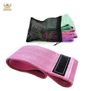 Set de Bandas de Resistencia para Entrenamiento de Cadera para Mujeres, Bandas Elásticas Anchas Antideslizantes para Ejercicios de Glúteos, de Poliéster Resistente - Product Image 4