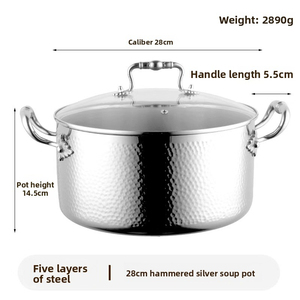 Classic Woks <b>Set</b> With Professional Cooking Style Durable Construction Spacious Cooking Area Comfortable Handles - Product Image 6