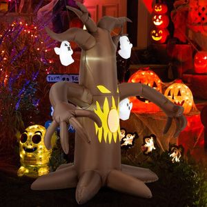 Albero morto gonfiabile di Halloween da 2,4 metri con fantasma, decorazioni festive per esterni e giardino - Product Image 3