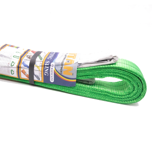 Conçu pour le levage lourd, la sangle verte en polyester avec une capacité de 2000kg offre une sécurité maximale - Product Image 2