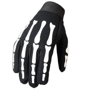 Gants en cuir ShadowBone Pro à doigts entiers, qualité supérieure, édition pour la conduite quotidienne et le streetwear, fournisseur en gros - Product Image 1