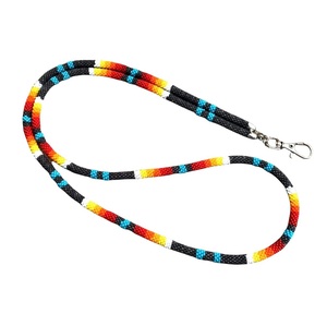 Lightweight Seed Beads Beaded <b>Lanyards</b> <b>For</b> Easy Carry Vintage Seed Beads Beaded <b>Lanyards</b> <b>For</b> Trendy Outfits - Product Image 2