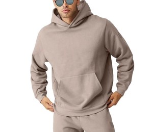 Sweat-shirt en coton surdimensionné pour homme OEM, sweat à capuche en coton surdimensionné, livraison rapide, en stock - Product Image 4